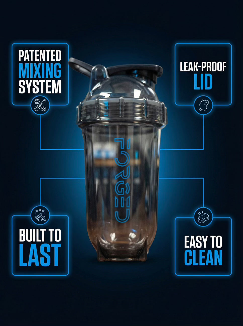 FORGED Indestructo-Shaker (500ml)