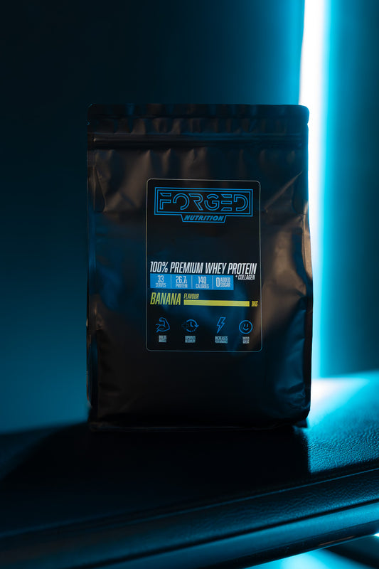 100% Premium Whey Protein + Collagen (Banana) 1kg