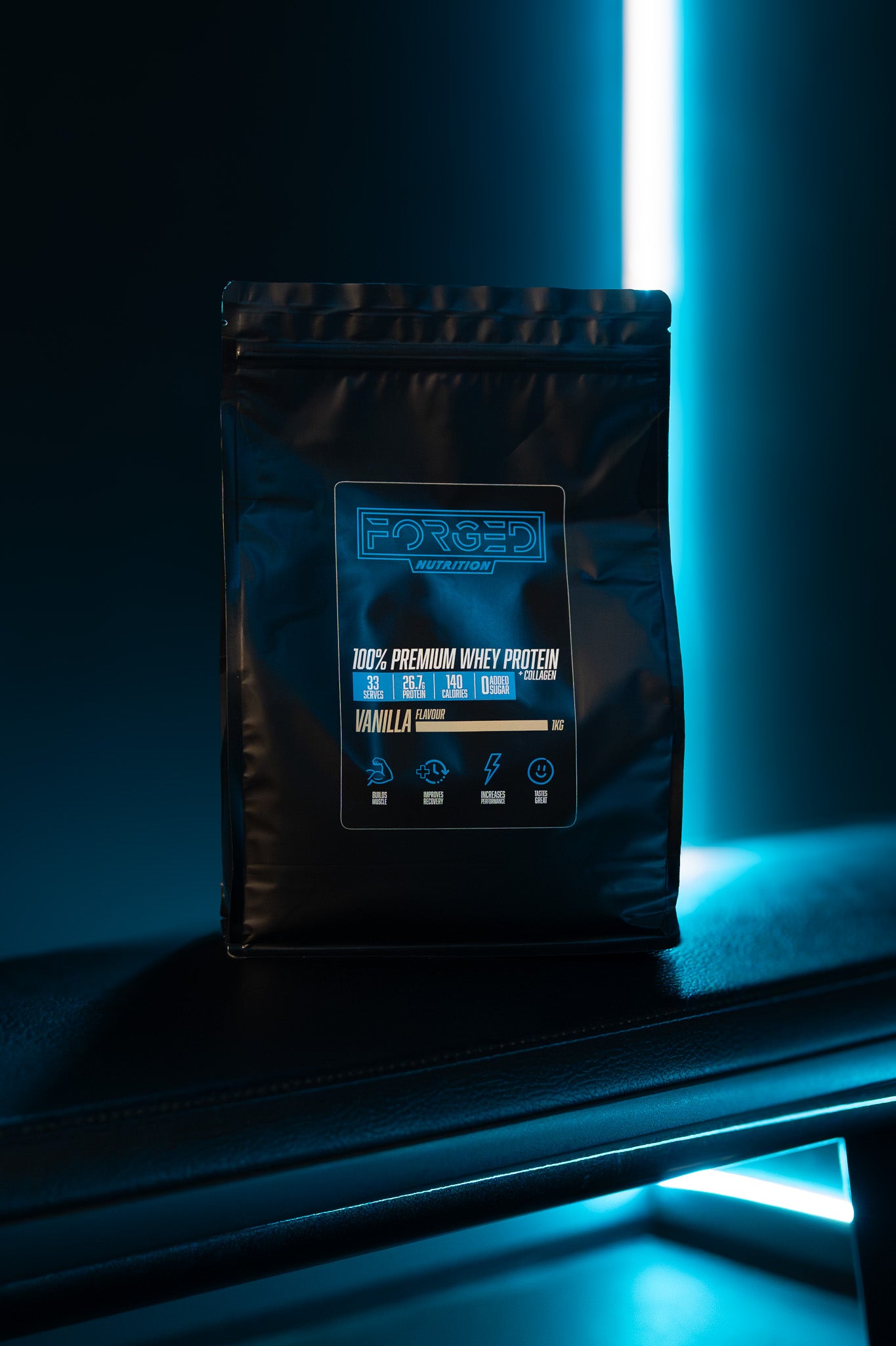 100% Premium Whey Protein + Collagen (Vanilla) 1kg