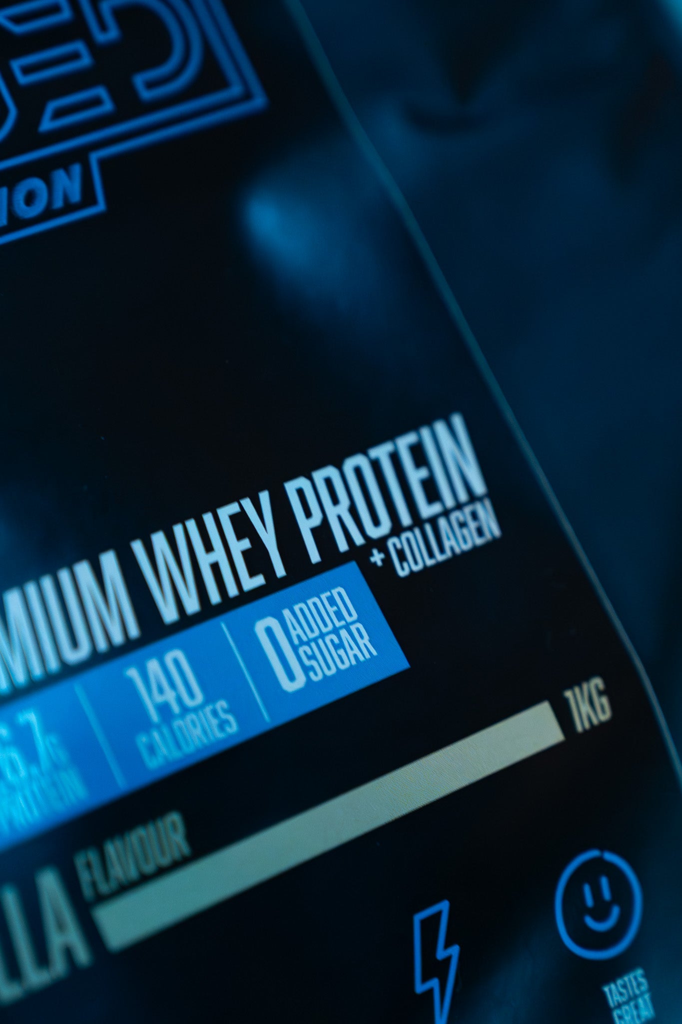 100% Premium Whey Protein + Collagen (Vanilla) 1kg